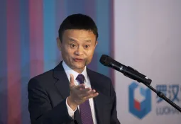 Jack Ma appears to discuss 'understanding of mathematics' with students