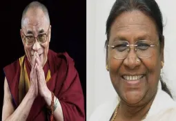 Dalai Lama wishes good health to President Murmu on her b'day