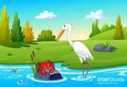 THE STORK AND THE CRAB