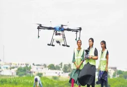 110 women trained under ‘drone didi’